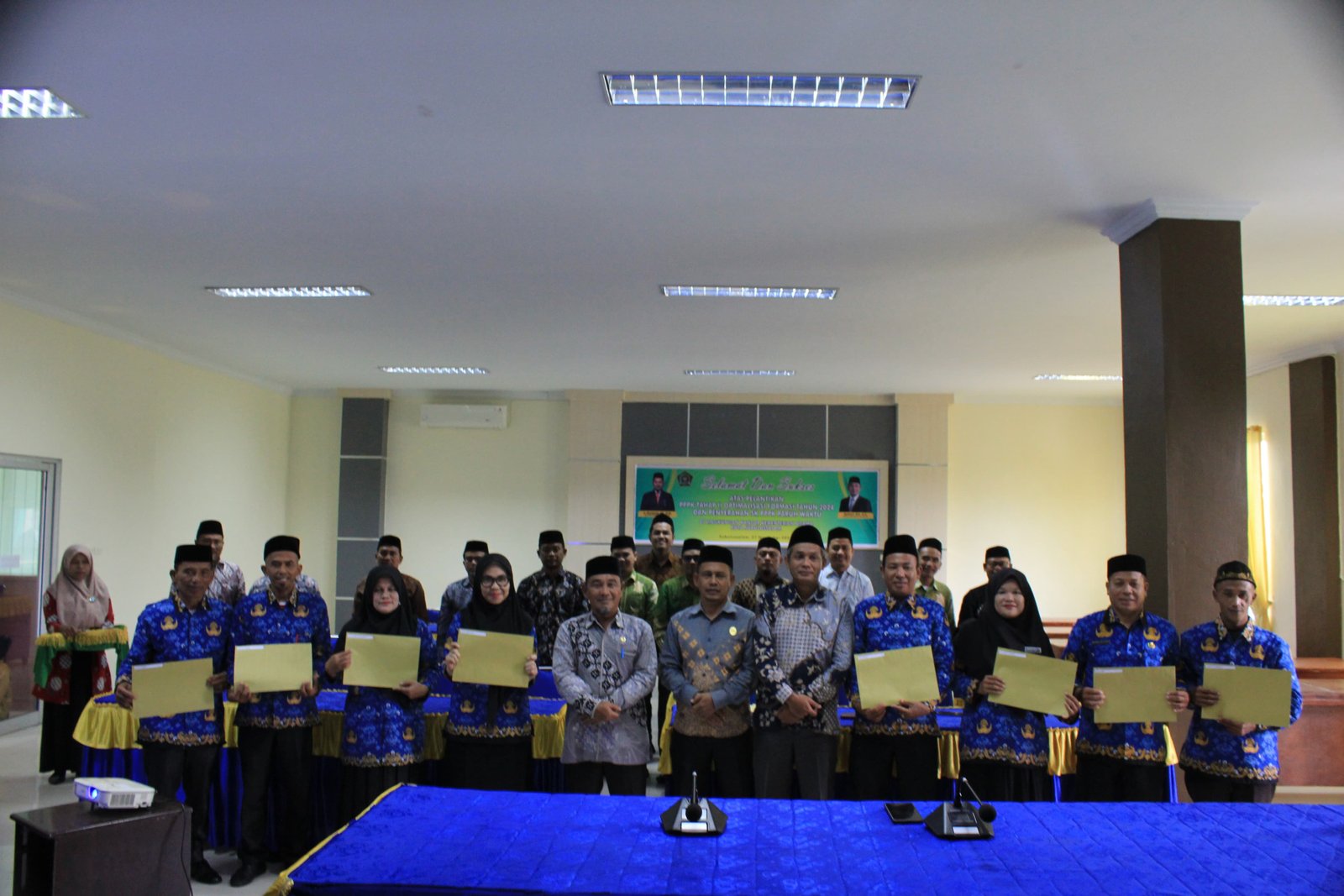 PPPK Optimalisasi dan Paruh Waktu Kemenag Kota Subulussalam Dilantik